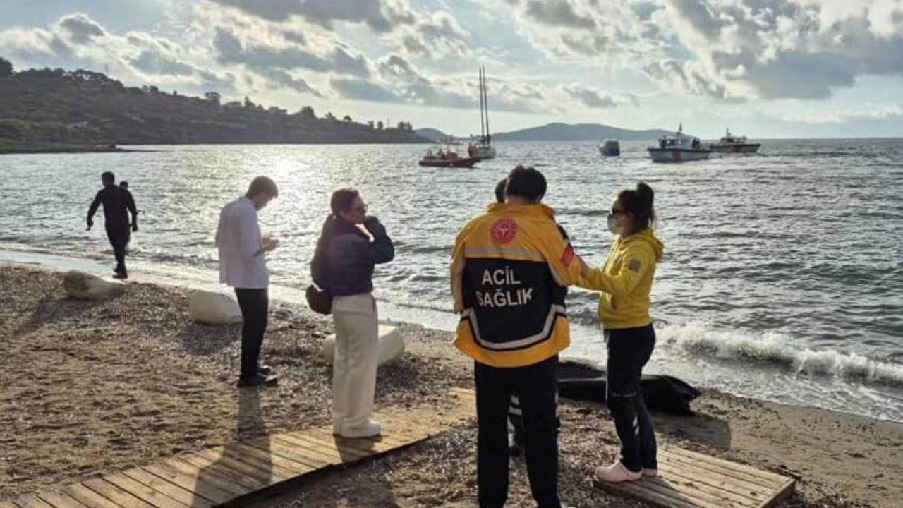 Bodrum'da mülteci taşıyan bot battı: 7 mülteci hayatını kaybetti
