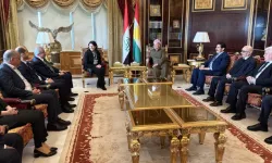 İmralı heyeti, Erbil’de Barzani ile bir araya geldi