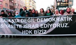 HDK’ye yönelik operasyona karşı Diyarbakır’da protesto