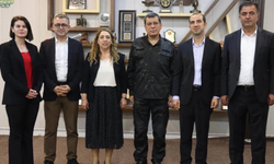 DEM Parti, Kürt Ulusal Konferansı için Rojava’da Mazlum Abdi ile bir araya geldi