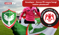 Diyarbakır’da oynanacak Amedspor - Çorum FK maçını hangi hakem yönetecek?