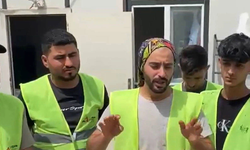 TOKİ inşaatında çalışan işçiler, iki aydır maaş ödemesi alamadıklarını belirterek eyleme geçti.