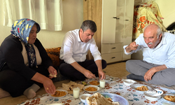 Ev hapsi kaldırılan Abdurrahman Tutdere ana evinde