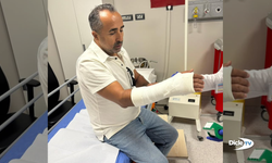 Beşiktaşlı Muci, çektiği şutla foto muhabirin kolunu kırdı