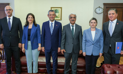 DEM Parti İmralı heyetinden CHP lideri Özgür Özel'e ziyaret