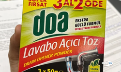 "Doa" lavabo açıcı toz yasaklandı