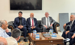 Müsavat Dervişoğlu DTSO'yu ziyaret etti