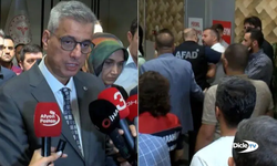 Orman yangınında ölenlerin yakınları Adli Tıp'ta Bakan'a tepki gösterdi