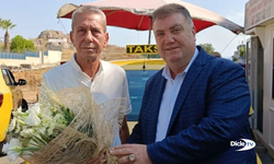 45 yıldır ceza yemeyen taksi şoförüne plaketle teşekkür
