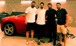 Kazada hurdaya dönen Ferrari'yi futbolcu satın aldı