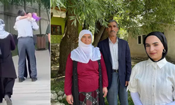 YKS çıkışında babasının çiçekle karşılamıştı: Kazandığı okul belli oldu