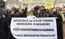 İÜ'de yüzde 50 yemek zammına öğrencilerden tepki
