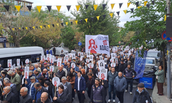 Binler “Hakan Tosun için Adalet” sloganıyla yürüdü