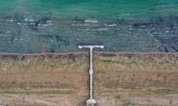 İznik Gölü 350 metre çekildi