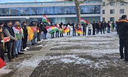 Yurt dışındaki Kürtlerden Rojava'ya destek yürüyüşü