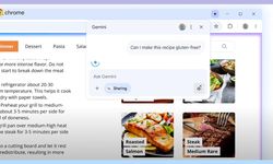 Google'dan Chrome yapay zeka desteği