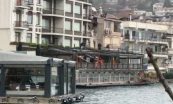 Bebek Otel’de kaçak bölümlerin yıkımı başladı