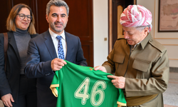 Amedspor, Mesud Barzani'yi ziyaret etti