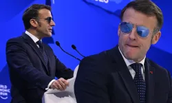 Macron Davos’ta neden güneş gözlüğü taktı?