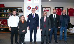 Amedspor’dan TFF Başkanı Hacıosmanoğlu’na ziyaret