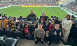 Eğilli miniklerin Amedspor heyecanı