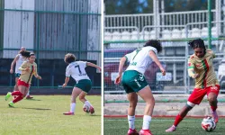 Amedsporlu kadınlar farka koştu