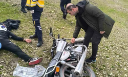 Batman’da devrilen motosikletin sürücüsü yaralandı