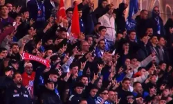 Sarıyer tribünlerinden Amedsporluların tepkisini çeken hareket