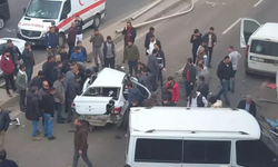 Diyarbakır’da 5 aracın karıştığı zincirleme kaza korkuttu