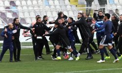 Keçiörengücü–Erzurumspor maçında kavga