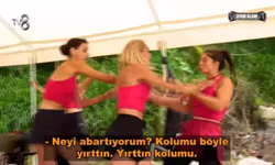Survivor'da Nagihan, kadın yarışmacıyı hastanelik etti