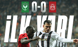 Amedspor – Manisa FK maçında ilk yarıda gol sesi çıkmadı