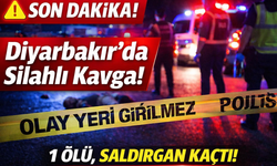 Diyarbakır’da silahlı saldırı! Kafasından vurulan kişi hayatını kaybetti