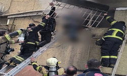 Diyarbakır’da faciadan dönüldü berber dükkanın'da yangın