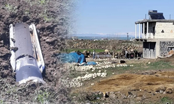 Diyarbakır’da gökyüzünden düşen cisim: Füze parçası mı?