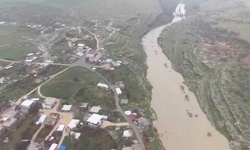 Sağanak Diyarbakır’ı vurdu! Dere taştı, tarım arazileri zarar gördü