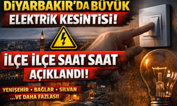 Diyarbakır’da bugün elektrik kesintisi! İşte ilçe ilçe tam liste