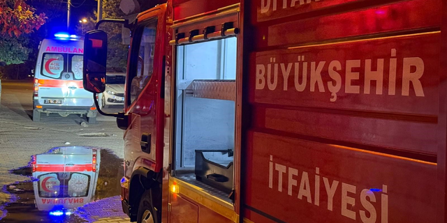 Diyarbakır’da bir evde patlama sonrası yangın çıktı