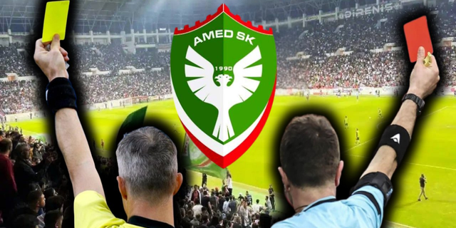 Amedspor’da kart alarmı! 4 oyuncu kritik maç öncesi sınırda