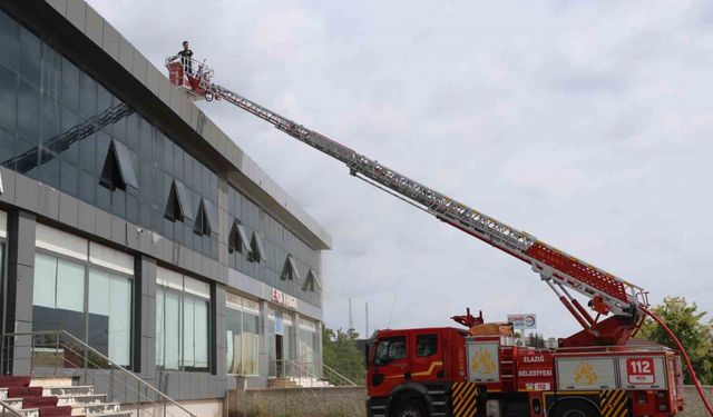 İş yerinde çıkan yangın söndürüldü