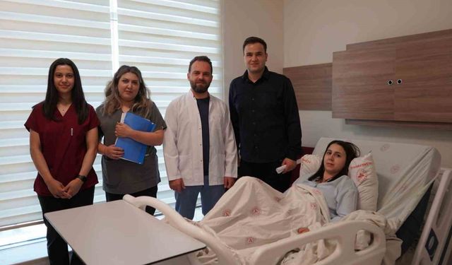 Kadında 60 binde bir görülen gebelik çıktı