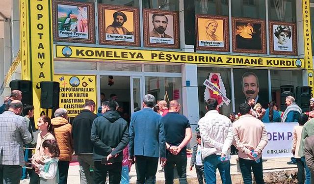Tekirdağ'da Kürt dili ve kültürü için yeni bir merkez kuruldu