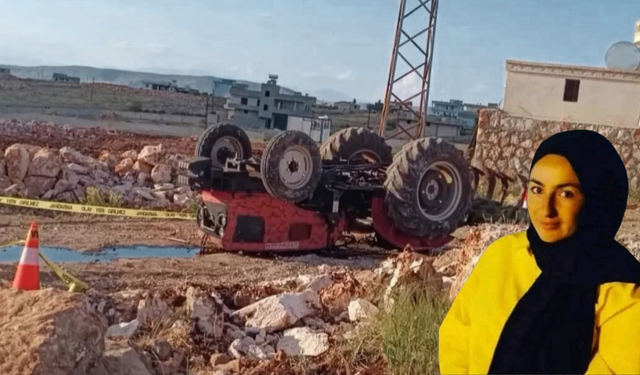 Traktörün altında kalan kadın kurtarılamadı