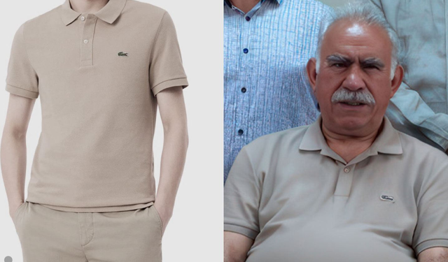 Öcalan’ın tişörtü sosyal medyada gündem oldu