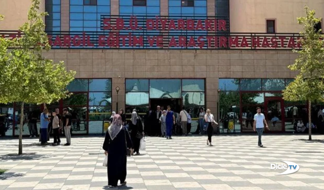 Diyarbakır'da hasta yakınından doktora saldırı girişimi