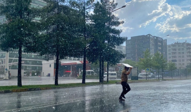 Meteoroloji uyardı: Diyarbakır'da kuvvetli rüzgar ve sağanak bekleniyor