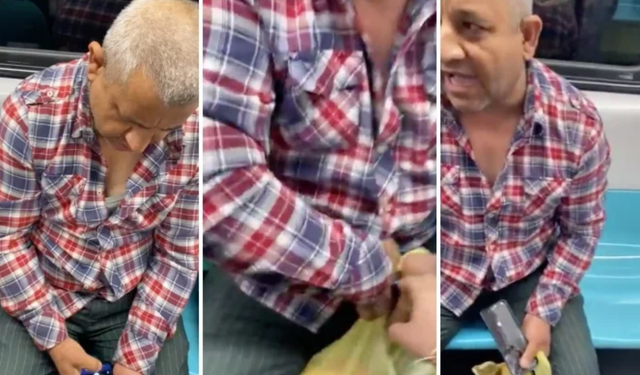 Metroda kadınların fotoğrafını çektiği iddia edilen şüpheli gözaltında