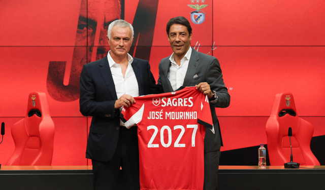 Benfica'nın yeni teknik direktörü Jose Mourinho oldu