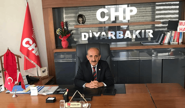 CHP Diyarbakır İl Başkan Yardımcısı görevinden istifa etti