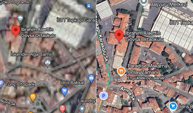 Google, Türkiye üzerindeki bulanıklığı kaldırıldı